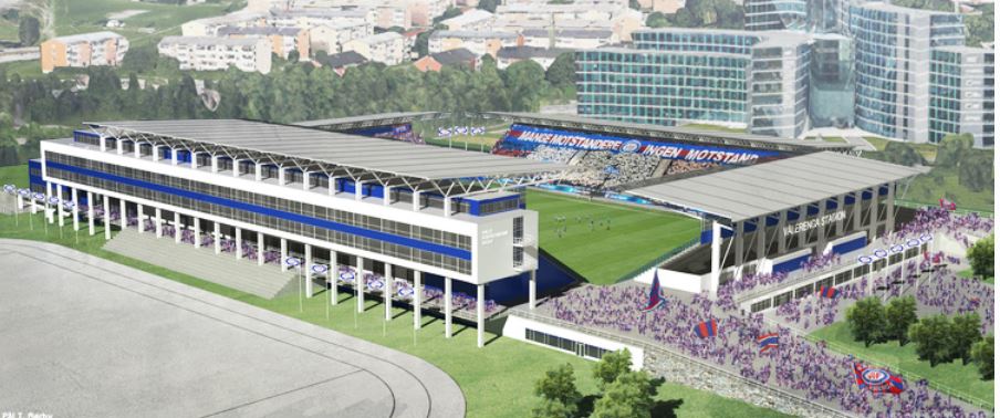Det nærmer seg byggestart for Vålerenga Stadion på Valle Hovin men