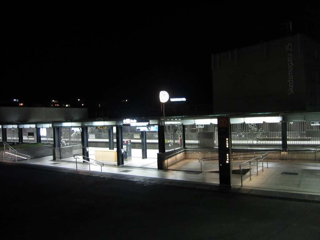 Ensjø tbanestasjon 5 okt 2013