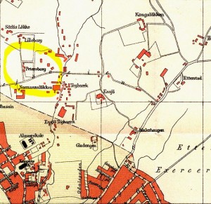 kart fra petersborg 1887