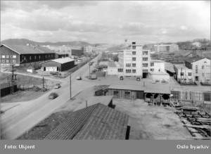 Gladengveien  ensjøveien  1953