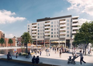 Ensjø torg mot torget