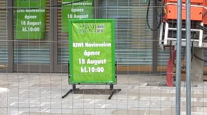 Kiwi på Hovinveien åpner 18 august 2