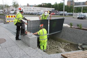 Rød asfalt i gladengveien 009