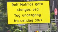   Det har blitt satt opp skilt i Rolf Hofmos gate (på Ensjø siden) om at gaten stenges fra 30.juli. Det står ikke noe på skiltene om hvor lenge det […]