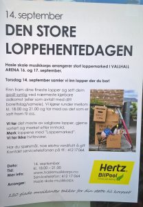 loppehente dagen 14 september