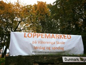 loppemarked på vålerenga skole